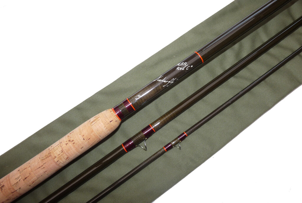 Alba Rod Coy, Callender, Scottish 15' 3 piece graphite salmon Spey fly rod #9/10 in bag