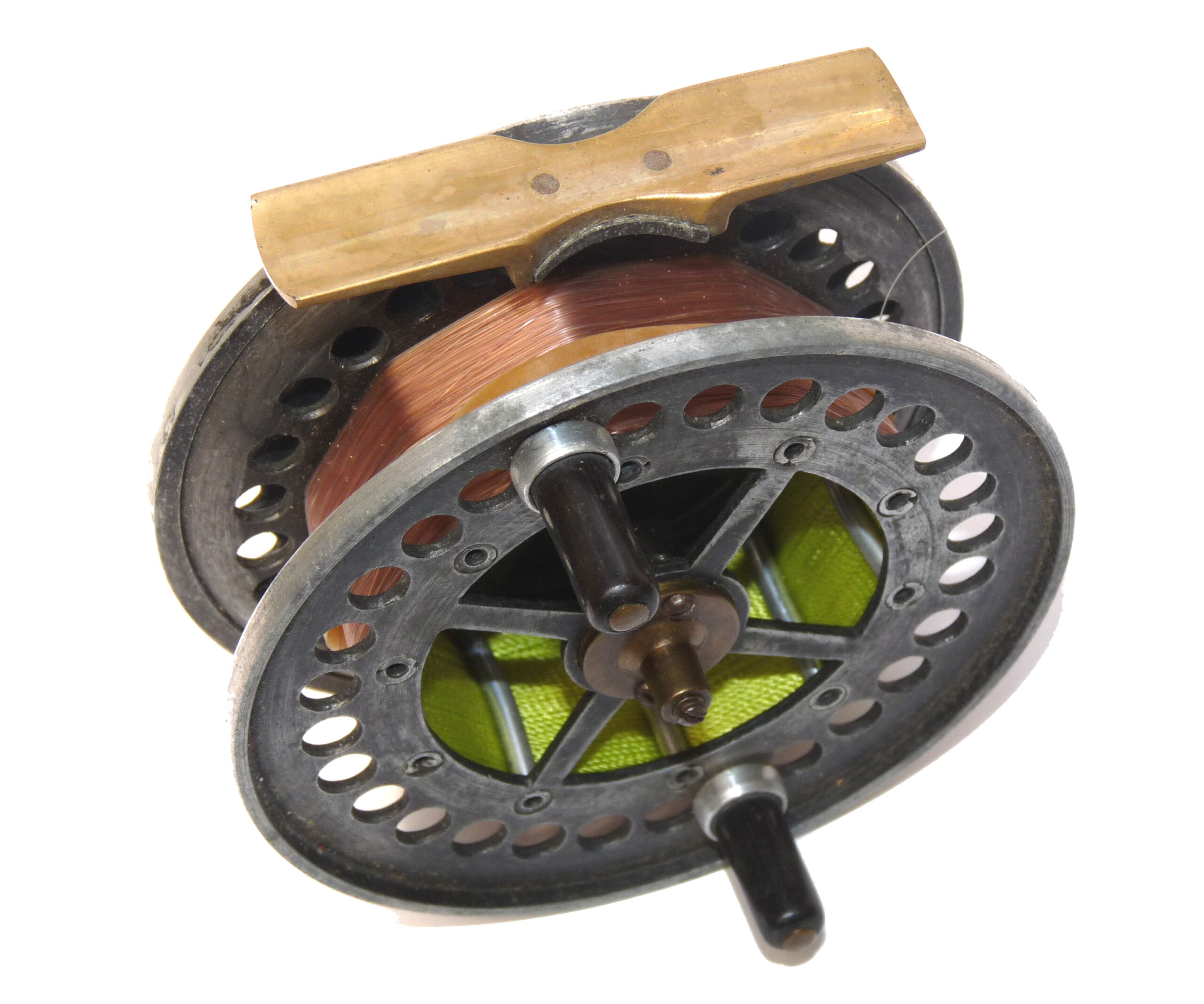 Hodder pattern vintage 4” alloy trotting or centrepin reel, retailed by A Smith, Gary Brooker - Image 4