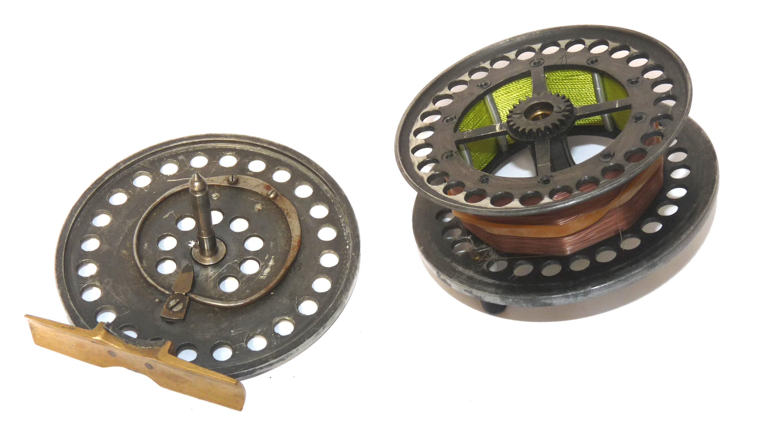 Hodder pattern vintage 4” alloy trotting or centrepin reel, retailed by A Smith, Gary Brooker - Image 3