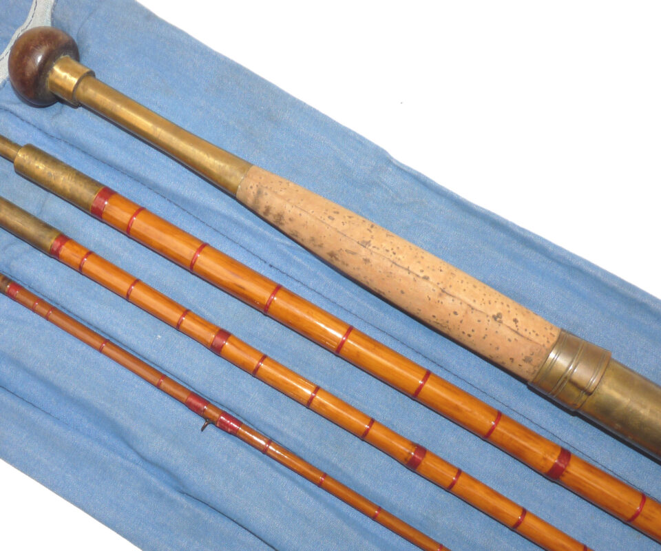 Alternative view of Albert Smith Maker, Redditch Bamboo antique combination or general fishing rod