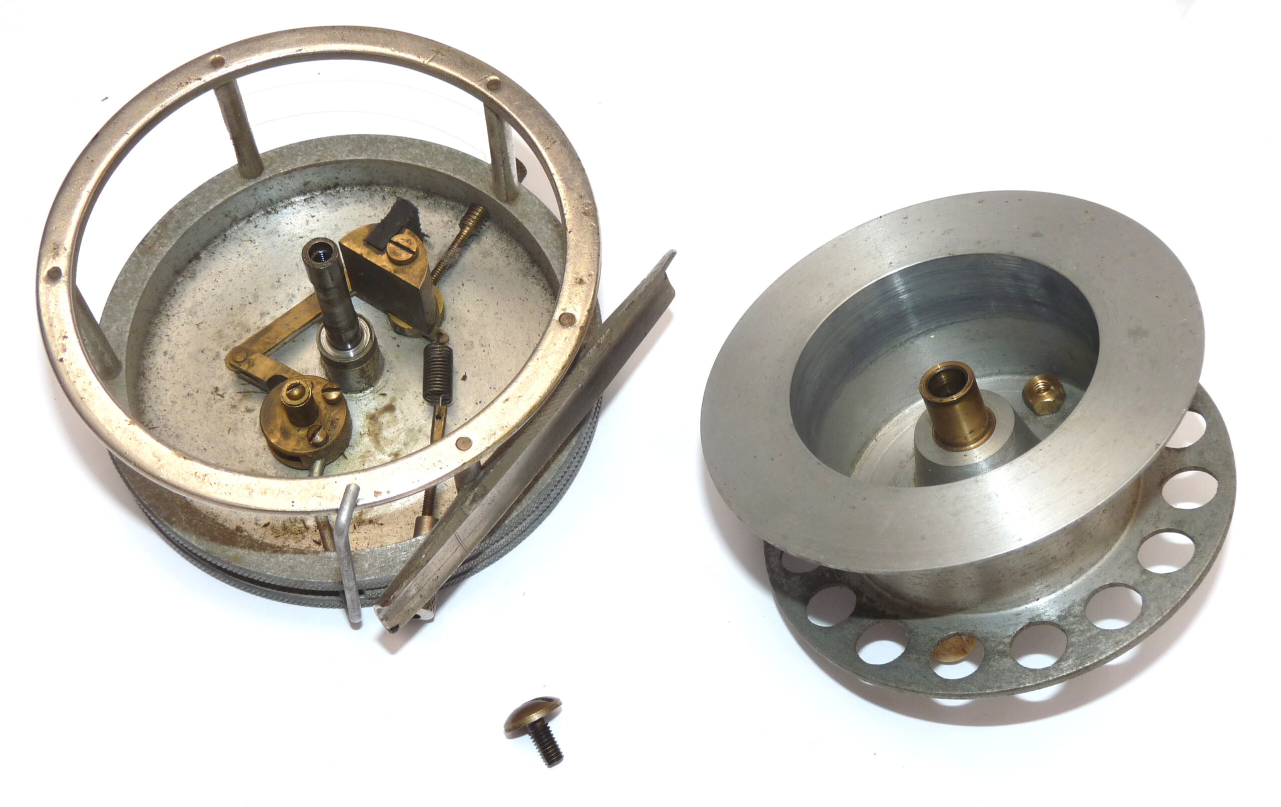 Allcock Reflex 4” wide drum tournament vintage casting reel for collector - Image 2