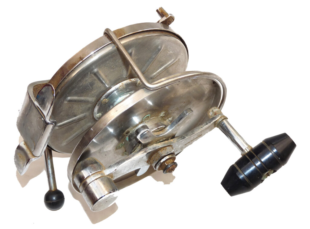 Alternative view of Allcock Commodore 6" big game vintage reel for Tunny shark conger