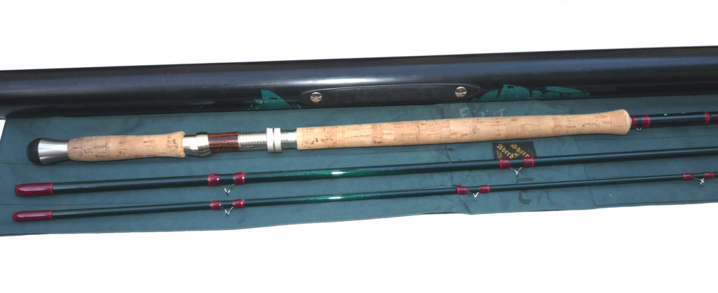 Sharpes of Aberdeen Aquarex 15' 3 piece carbon salmon fly rod #10 stunning - Image 3