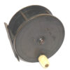 C Farlow antique 4" wide drum salmon fly reel c1890