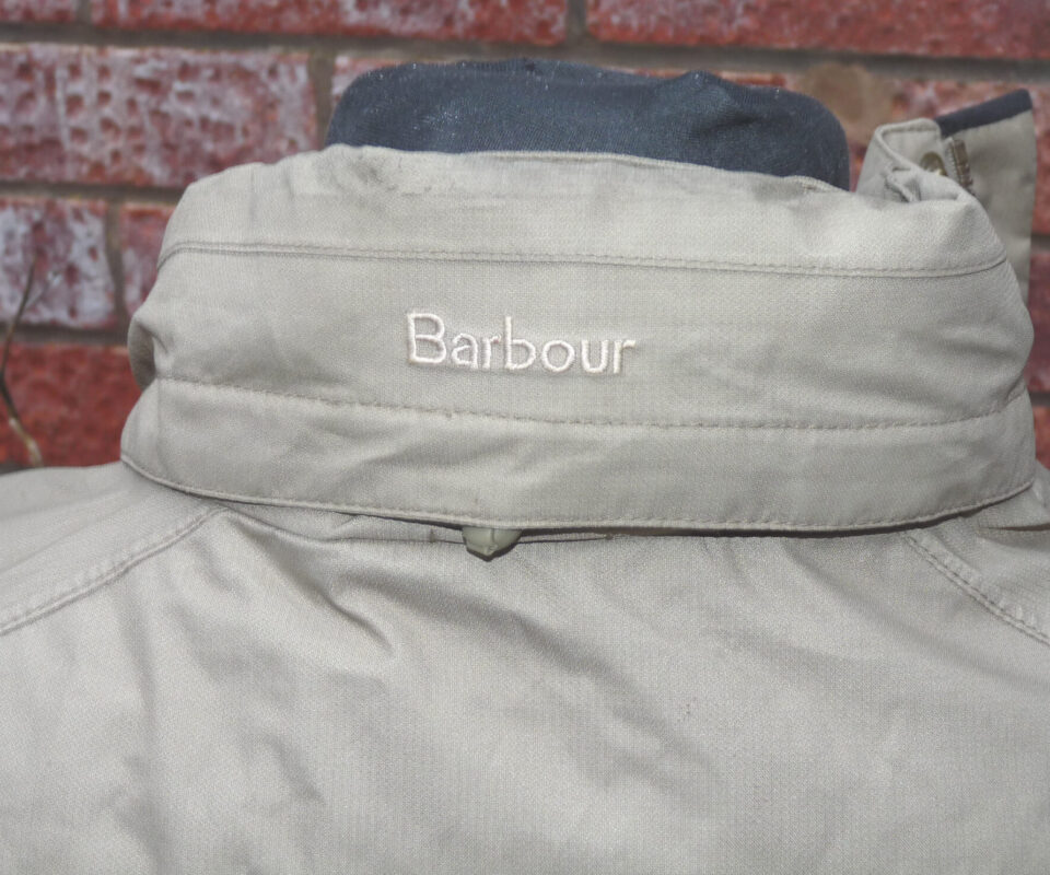 Alternative view of Barbour Waterproof and breathable country lightweight jacket in size large multi pocket with hood