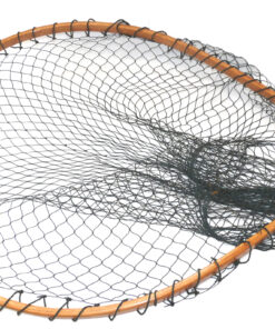 Edward Barder bamboo 15" landing net handle Kingfishers of Stow + bentwood frame + net