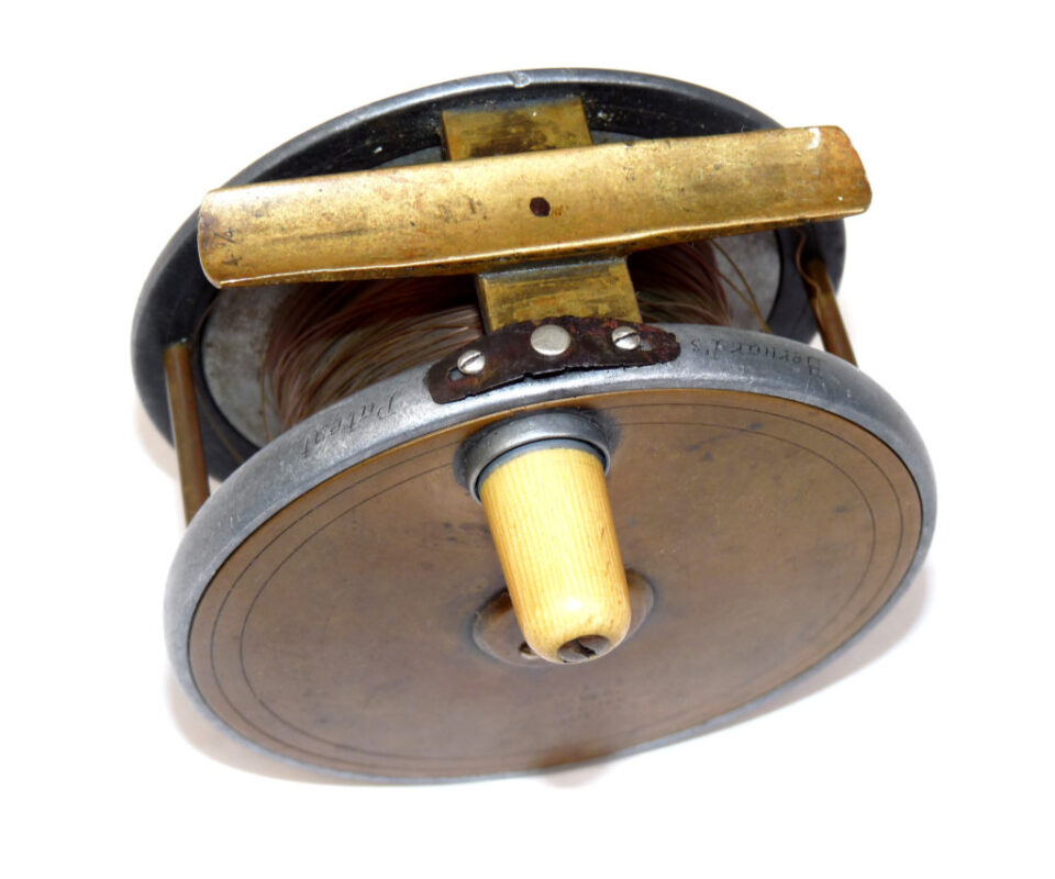J Bernard Maker, Jermyn Street and St. James’s London, 4.25” Patent brake reel