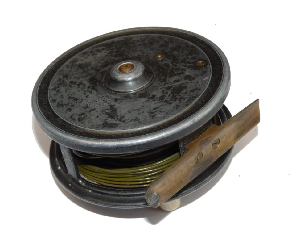 Alternative view of Bernard of 45 Pall Mall London 3.5" alloy vintage fly reel by J W Young