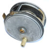 Vintage alloy 4.5” wide drum salmon fly reel for cane glass carbon rods