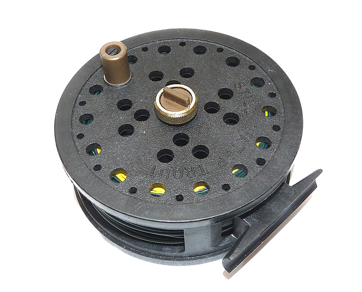 Bob Church Line Shooter Still Water Trout Reel 4" dia + Wet Cel St-9-S line and backing