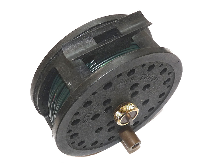 Bob Church Line Shooter Still Water Trout Reel 4" dia + Wet Cel St-9-S line and backing - Image 5