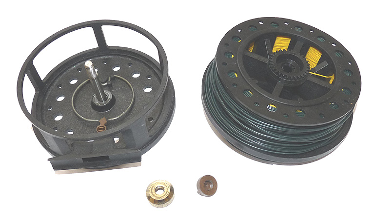 Bob Church Line Shooter Still Water Trout Reel 4" dia + Wet Cel St-9-S line and backing - Image 4