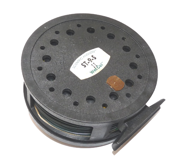 Bob Church Line Shooter Still Water Trout Reel 4" dia + Wet Cel St-9-S line and backing - Image 3