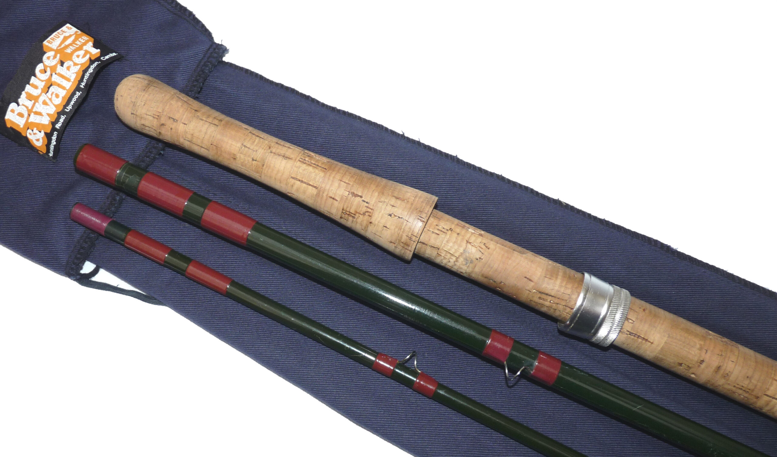 Bruce & Walker, “Walker” 15’ 3 piece carbon salmon fly rod, good condition, #10/12 Spey Norway - Image 2