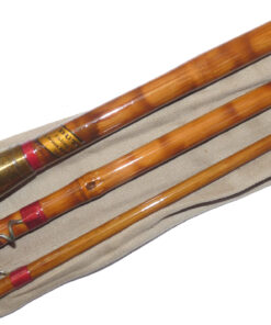 Alternative view of Butlers Fishing Tackle of Brighton, 12’ 3 piece burnished bamboo fly rod, in fine refurbished condition c1940