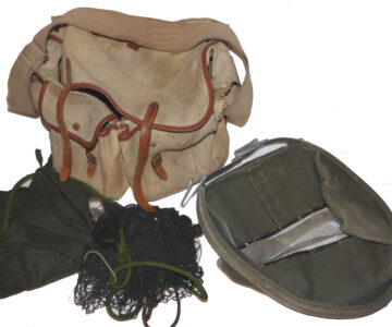 Brady of Halesowen Canvas and leather vintage game fishing bag