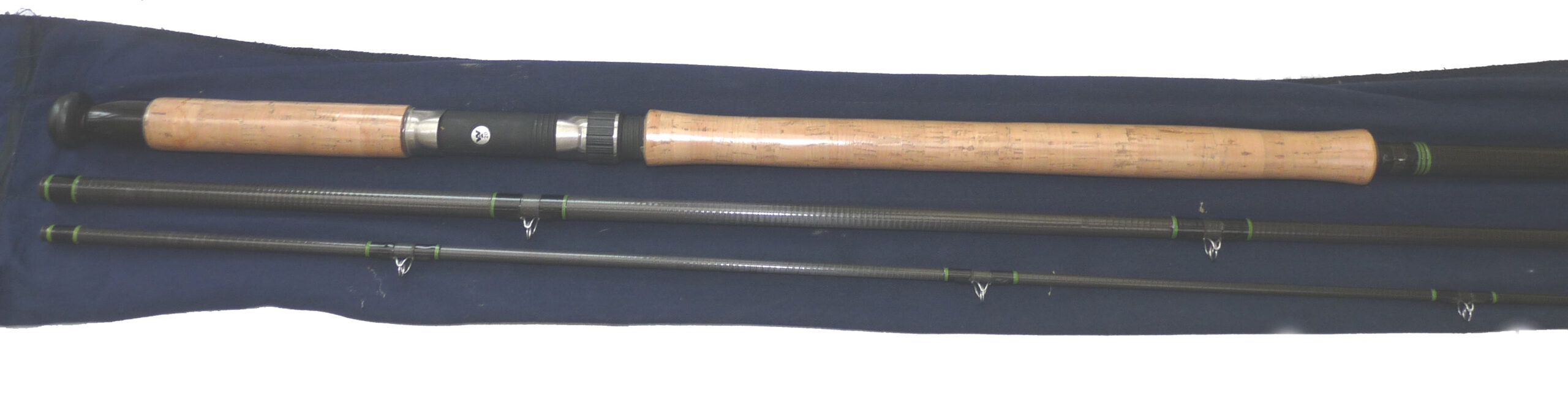 McHardy of Carlisle Harrison 14' 3 pce carbon Salmon fly rod #10, mint with bag - Image 5