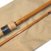 Chapman of Ware The Salmo Five 10’ 2-piece split cane spinning rod