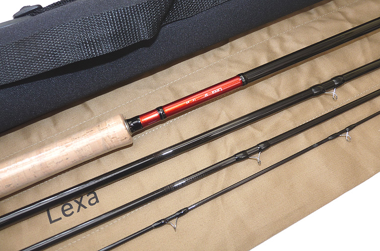 Daiwa Lexa 13' four piece carbon salmon fly rod Alconite guides #9NWT bag tube - Image 4