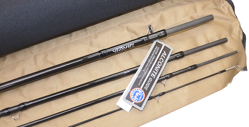 Daiwa Lexa 13' four piece carbon salmon fly rod Alconite guides #9NWT bag tube - Image 2