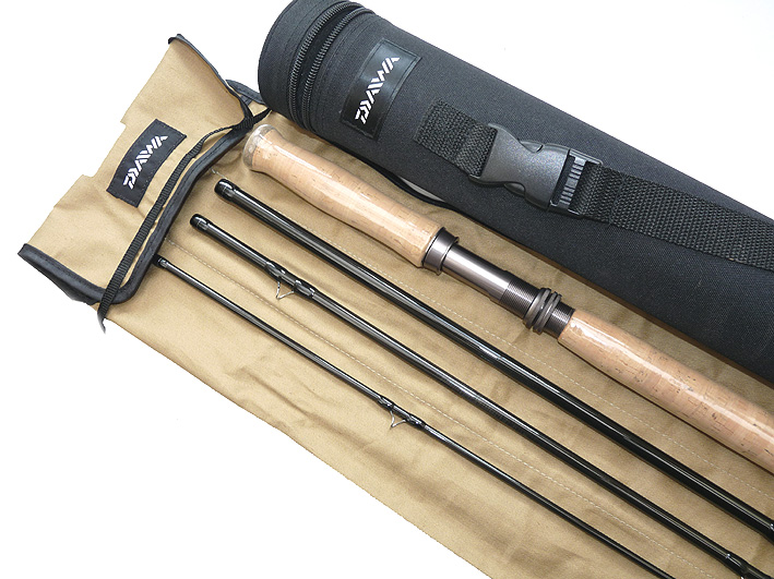 Daiwa Lexa 13' four piece carbon salmon fly rod Alconite guides #9NWT bag tube