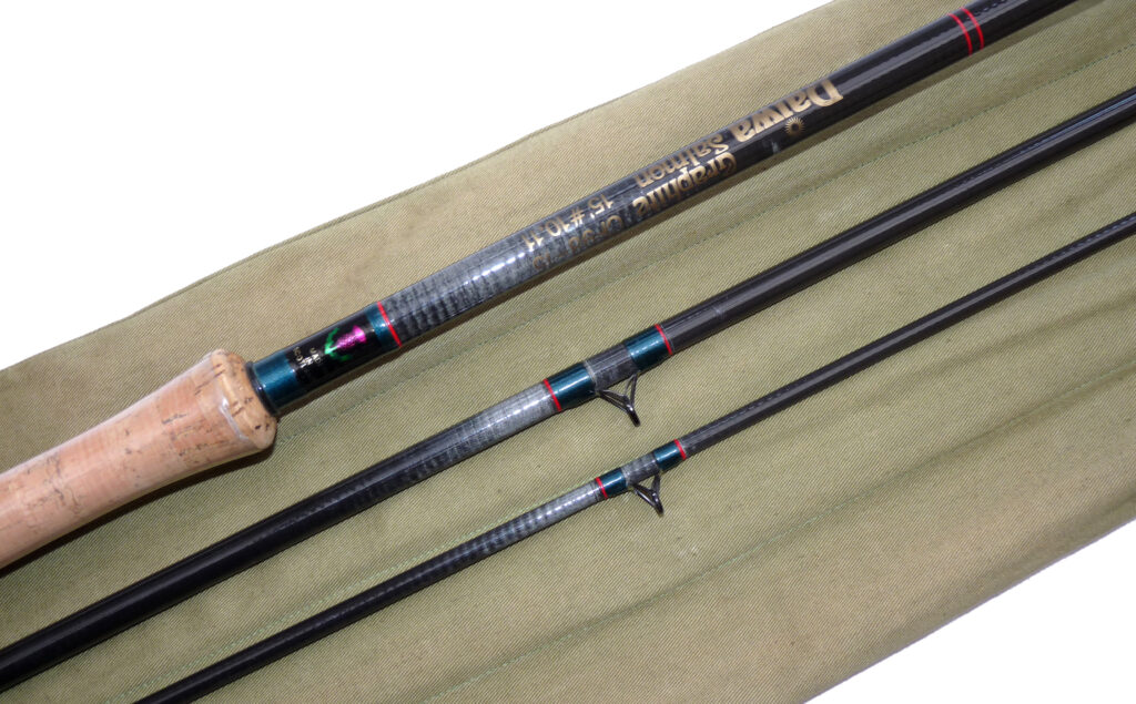 Daiwa Graphite CF86 15' salmon fly rod #10/11 Scottish built, stunning Spey rod