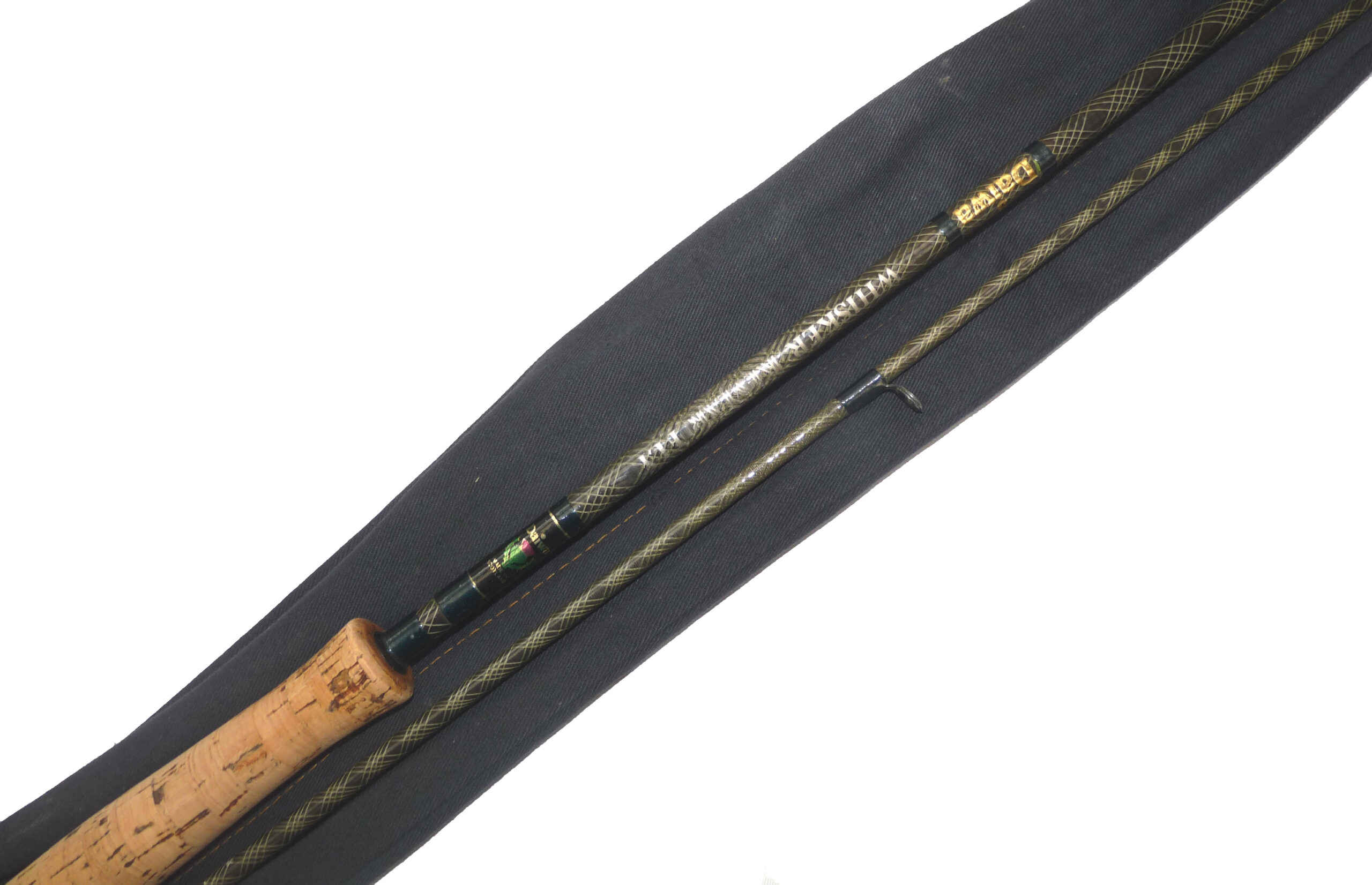 Daiwa Whisker Fly rod, 9’9”, two-piece Tournament Osprey Distance Special #7/8/9 with bag