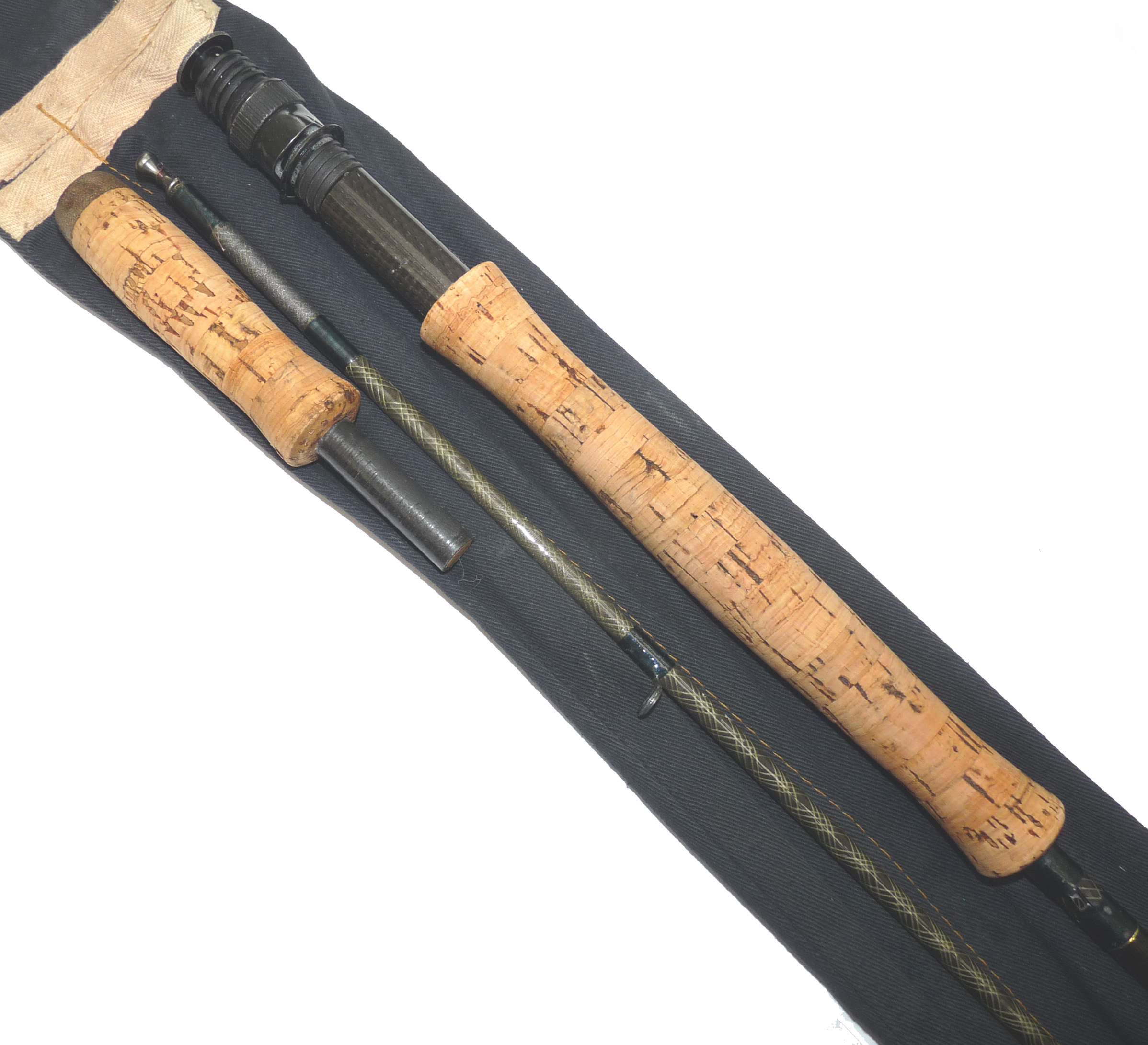 Daiwa Whisker Fly rod, 9’9”, two-piece Tournament Osprey Distance Special #7/8/9 with bag - Image 4