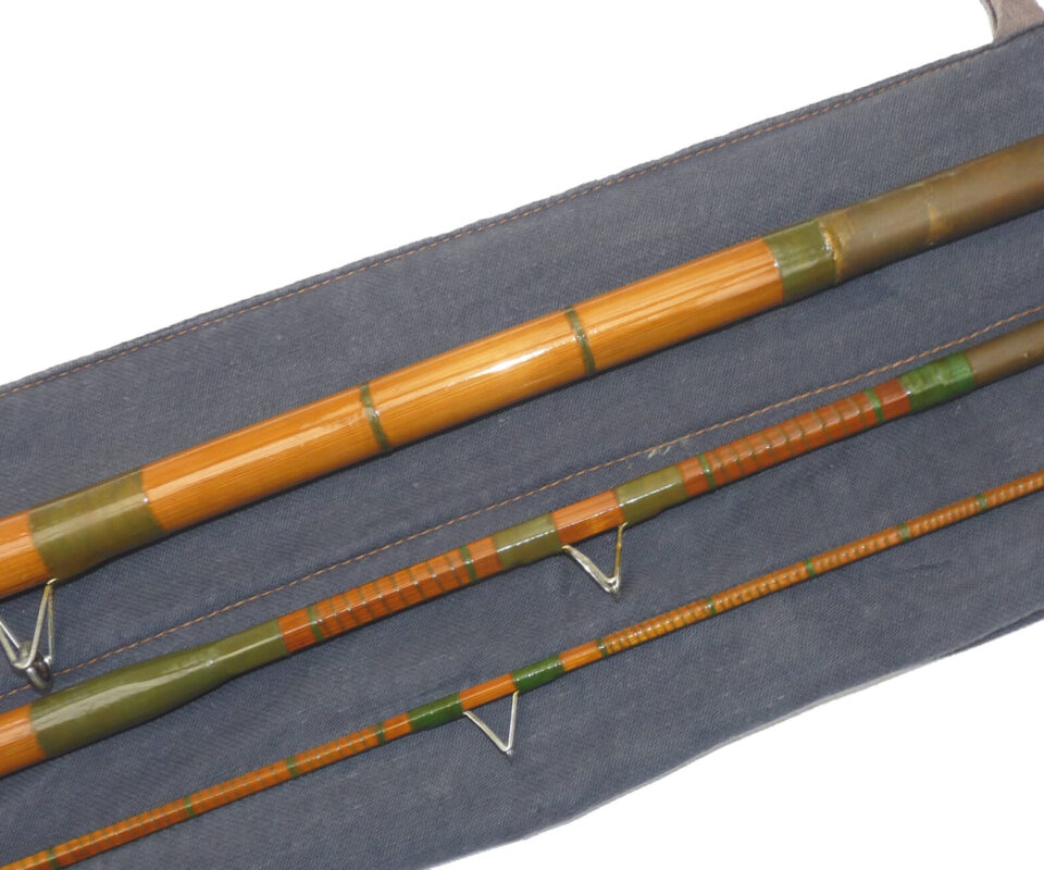 Alternative view of Dawson of Bromley “The Elaine” 12’ 3-piece coarse fishing rod Spanish reed butt , to fish