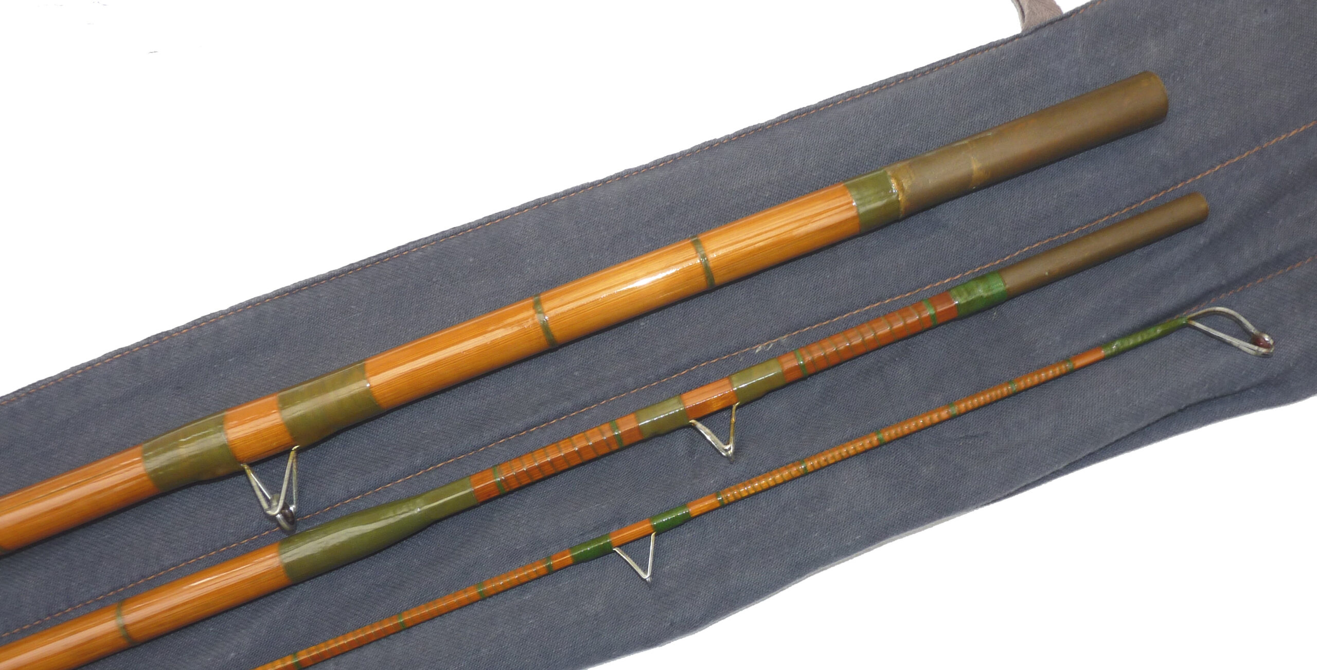 Dawson of Bromley “The Elaine” 12’ 3-piece coarse fishing rod Spanish reed butt , to fish - Image 2