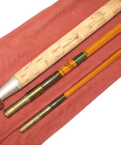 Edward Barder Kennet Perfection 11' 4" two piece with detachable butt split cane fishing rod with bag