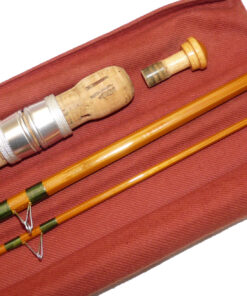 Alternative view of Edward Barder Kennet Perfection 11' 4" two piece with detachable butt split cane fishing rod with bag
