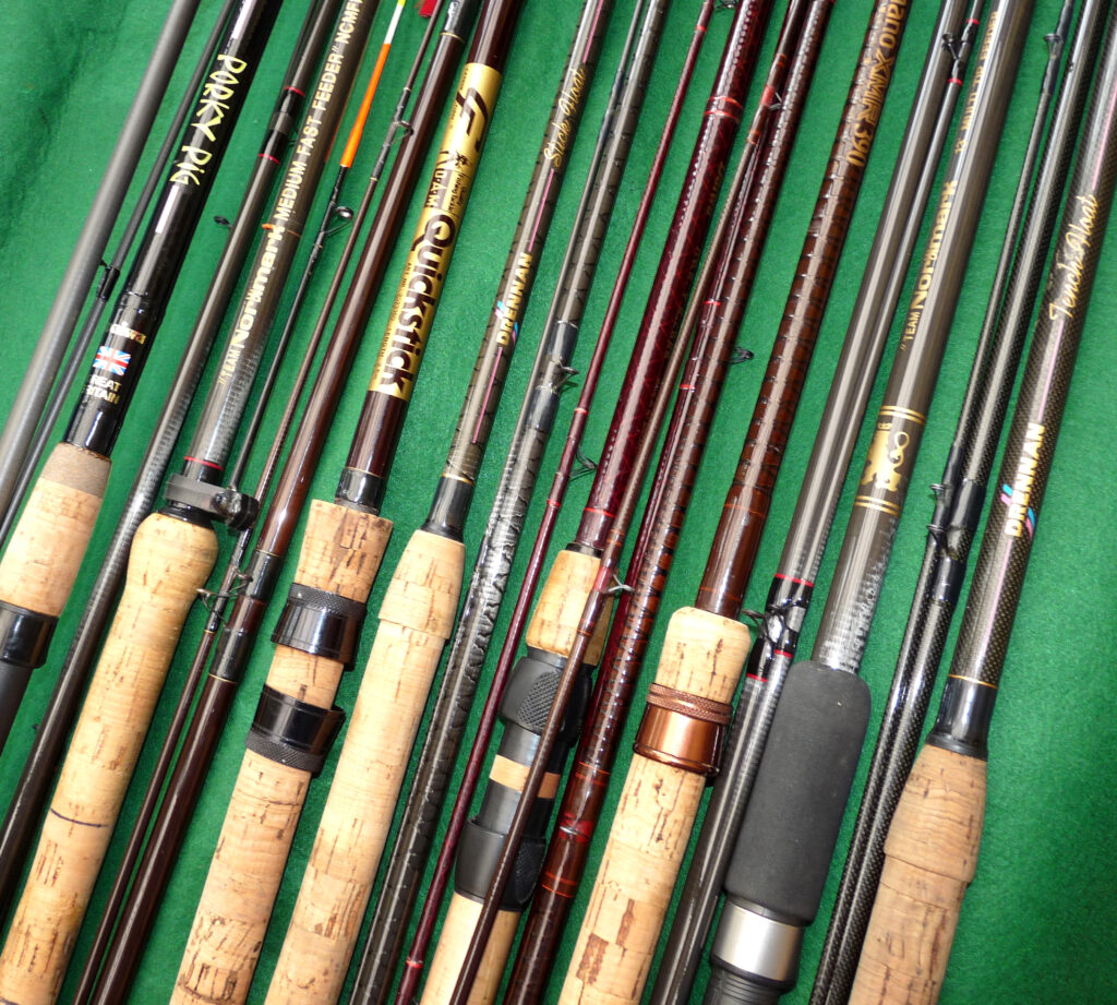 Iconic match rods of the 1980s and '90s - Thomas Turner Fishing Antiques Iconic match rods of the 1980s and '90s - Thomas Turner Fishing Antiques
