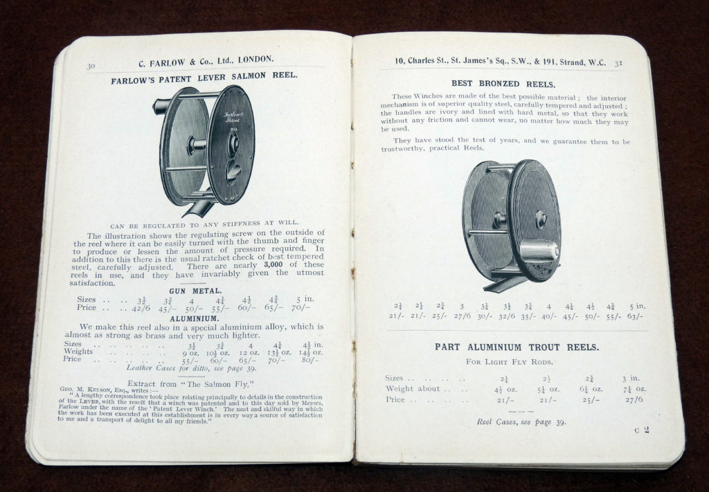 Farlow 1909 anglers guide, rare catalogue for collector, rods, reels, flies and accessories - Image 3