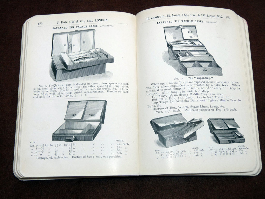 Farlow 1909 anglers guide, rare catalogue for collector, rods, reels, flies and accessories - Image 2