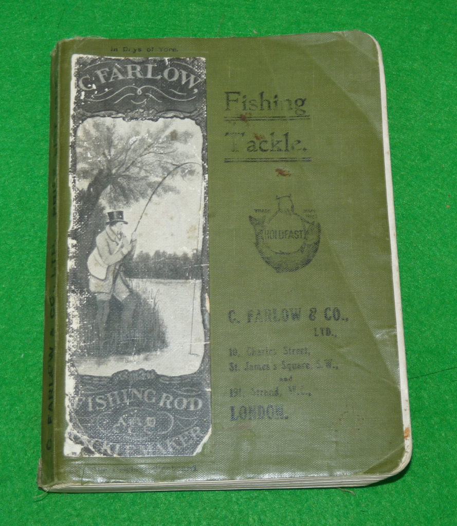 Farlow 1912 anglers catalogue, rarely seen copy for collectors reference, rods, reels and flies