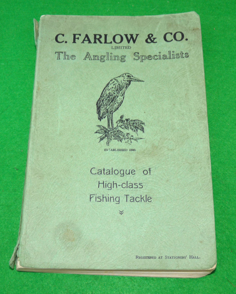 Farlow London anglers guide 92nd edition tackle collector catalogue c 1933
