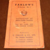 Farlow Panton St London 93rd edition No2 Catalogue of fishing tackle