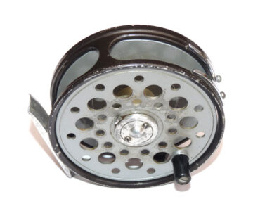 Farlow London Serpent 3.5" vintage alloy trout fly reel use or collect c 1960's