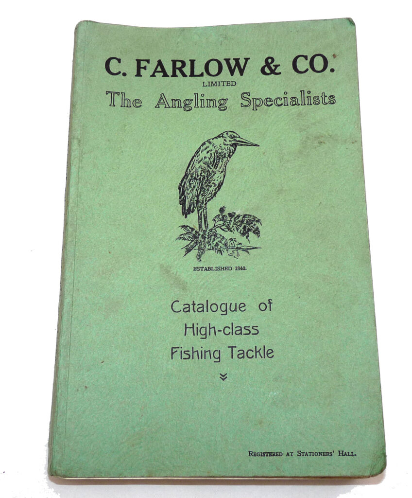 Farlow of London 1930's anglers guide catalogue illustrated for collectors
