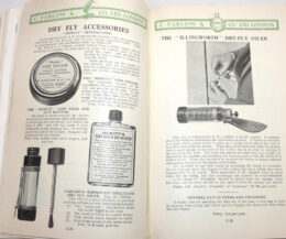 Alternative view of Farlow of London 1930's anglers guide catalogue illustrated for collectors