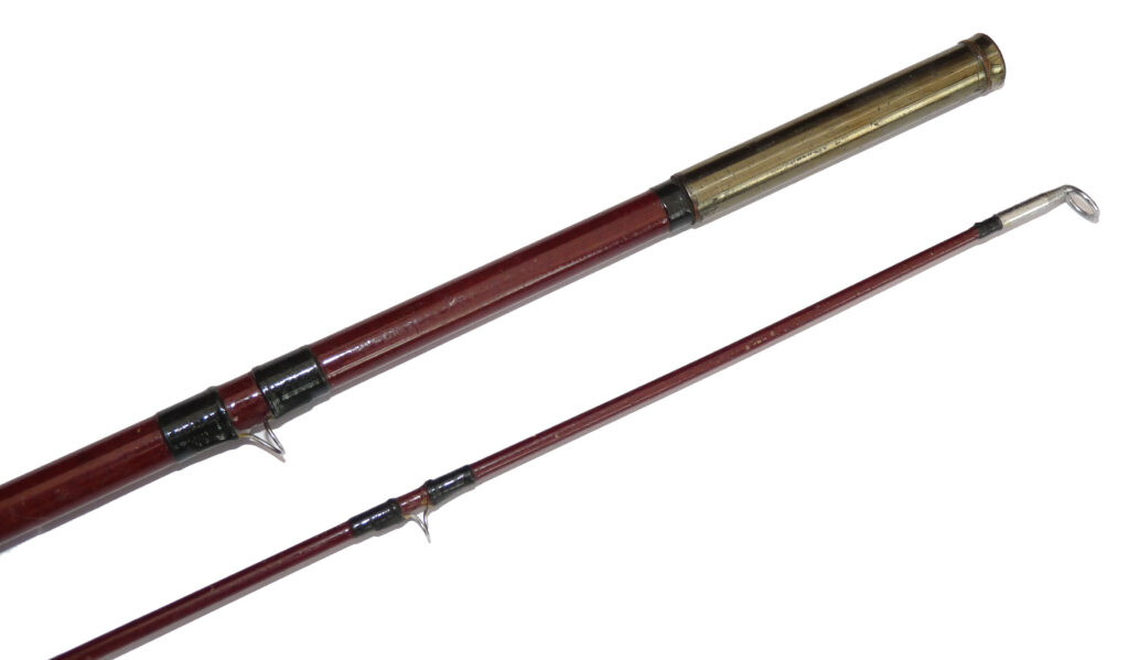 Alternative view of Farlow The Farlight 9' 2-piece vintage hollow fibreglass trout fly rod