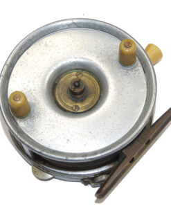 Farlow Grenaby 4.25"alloy bait casting spinning reel c 1920