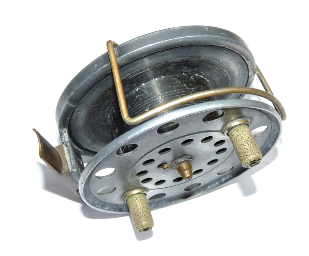 Farlow Paramount 4" centre pin reel J W Young, Holdfast logo - Image 2