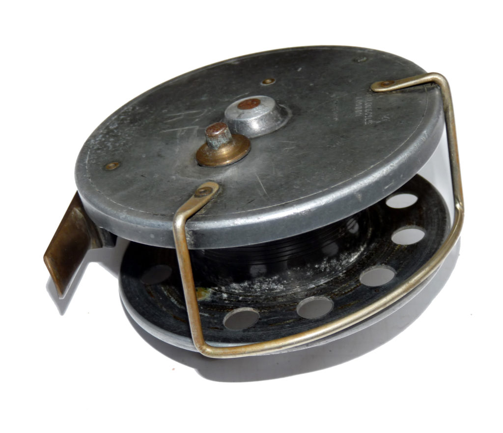Farlow Paramount 4" centre pin reel J W Young, Holdfast logo - Image 4