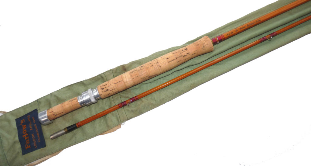 Alternative view of Farlow 9'6" Parabolic Sawyer Still Water Fly Rod made from Pezon cane