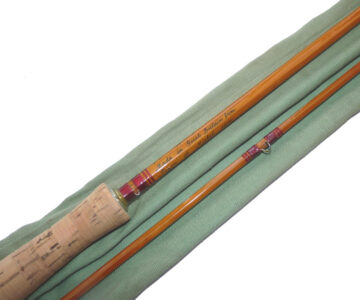Farlow's 9'6" Parabolic Sawyer Still Water Fly Rod made from Pezon cane, superb