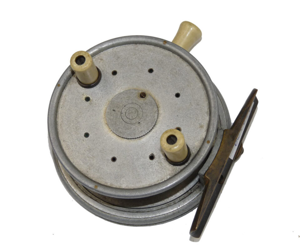 Farlow New Patent Spinning 4” alloy bait casting reel c 1915-20