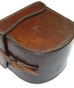 C Farlow & Co Leather D Case for large Malloch side cast reels