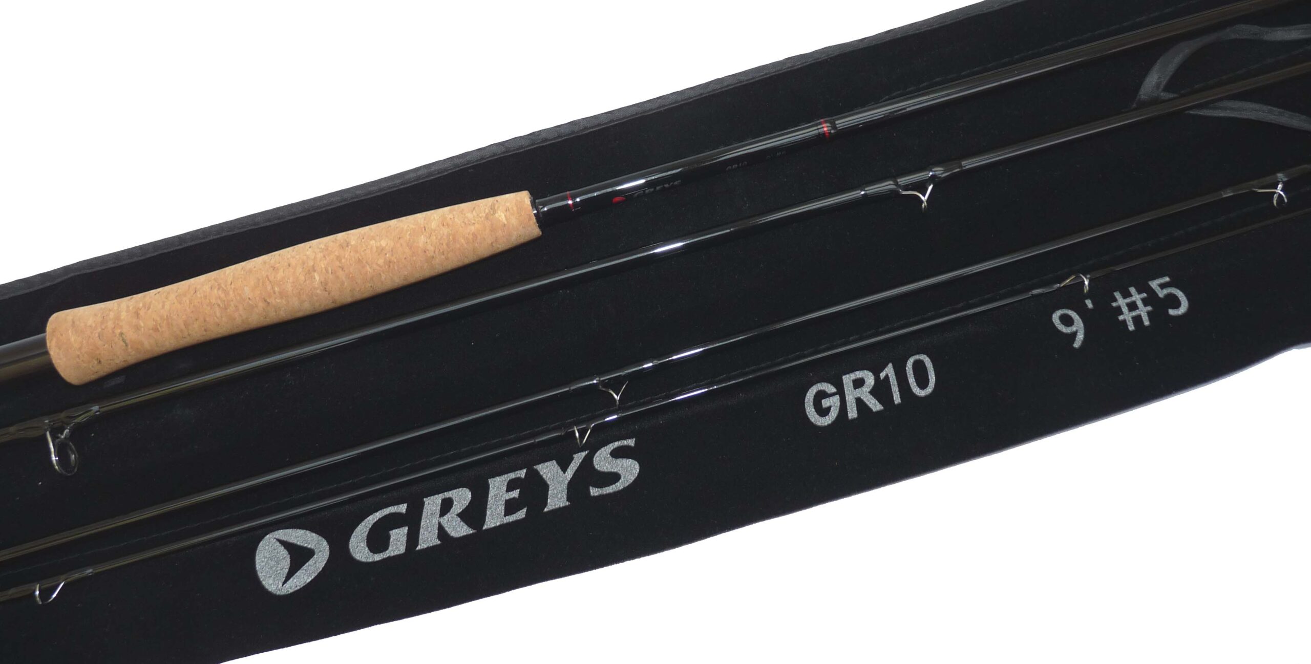 Greys GR10 9' 4-piece graphite travel fly rod, line #5 & original bag